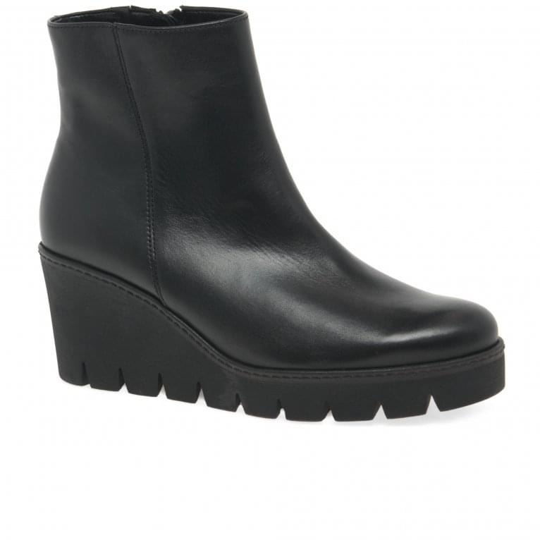Utopia Wedge Ankle Boot