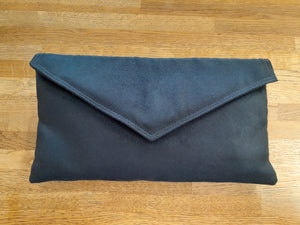 
                  
                    IAS Faux Suede Clutch Bag With Attachable Strap
                  
                