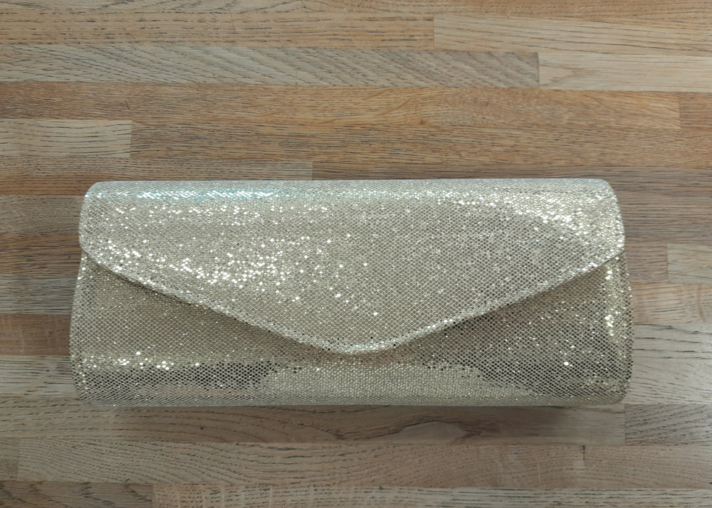 IAS Sparkle Clutch Bag With Detachable Strap