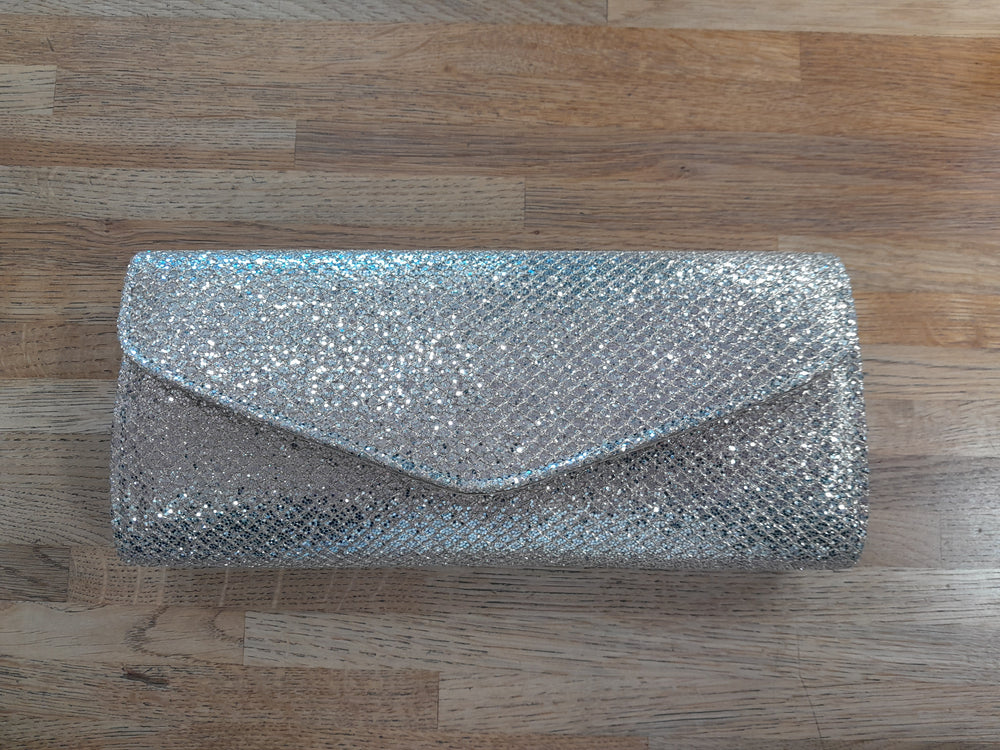 IAS Sparkle Clutch Bag With Detachable Strap