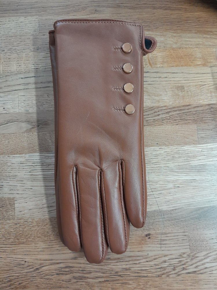 Ashwood Ladies Tan Leather Gloves 109