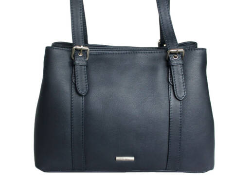 Nova Leather Handbag Black 816C