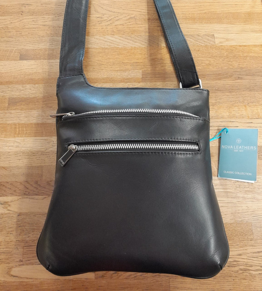 Nova Leather Handbag Navy 532E