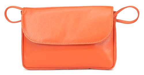 Golunski Orange Leather Handbag