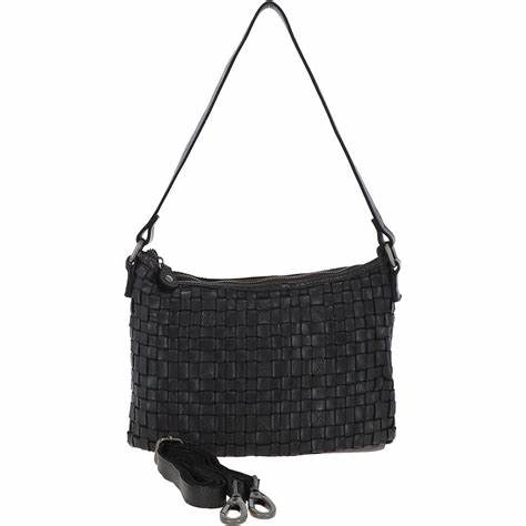 Ashwood Leather Handbag Black D-73