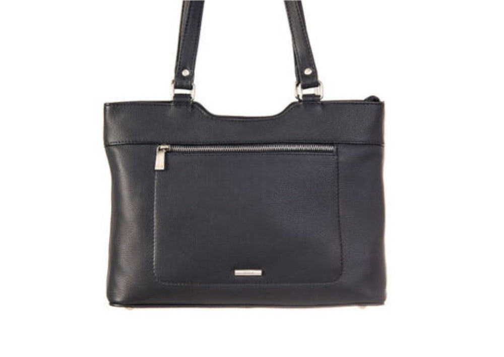 Nova Leather Handbag Black 829C