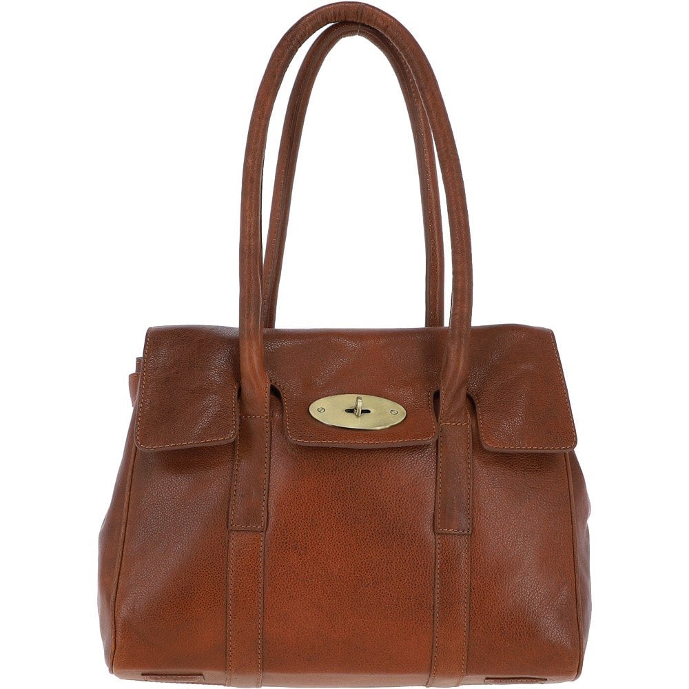 Ashwood Leather Handbag Cognac M-61