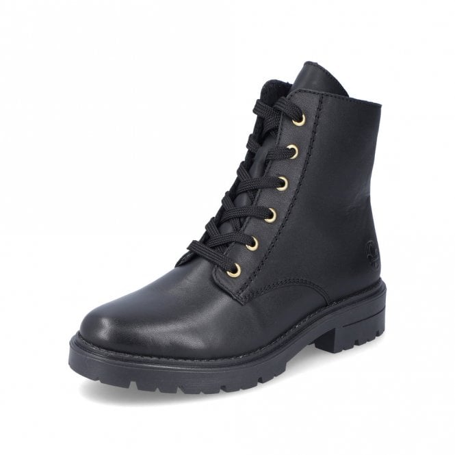 Biker Lace & Zip Boot