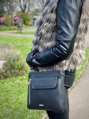 
                  
                    Nova Leather Handbag Black 899S
                  
                